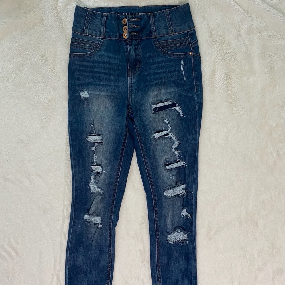 NoBo High Rise Sculpting Skinny Jeans